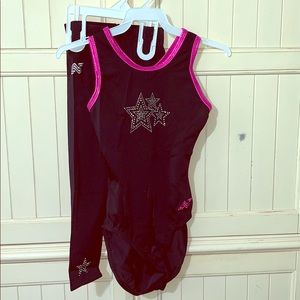 Alpha Factor Leotard and Legging Set